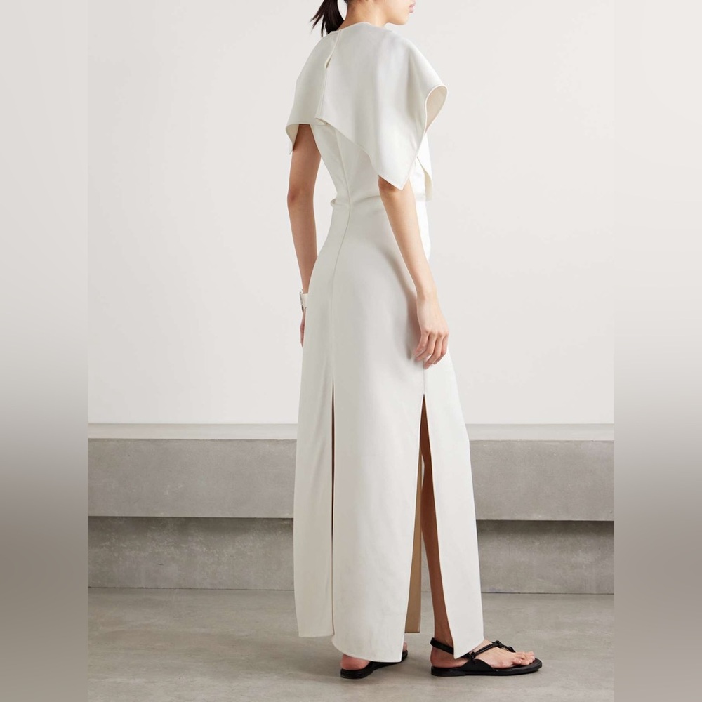 Proenza Schouler Cream Sleeveless Jumpsuit - Picture 3 of 9